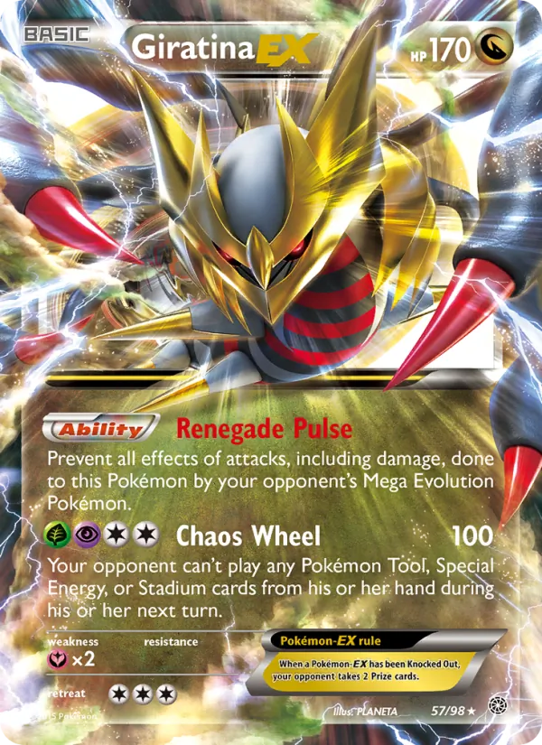 Giratina EX #57 – Ancient Origins card