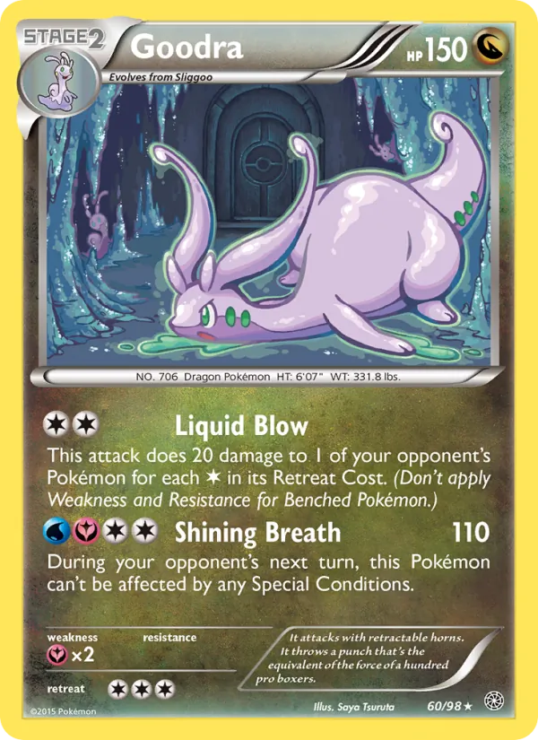 Goodra #60 – Ancient Origins card