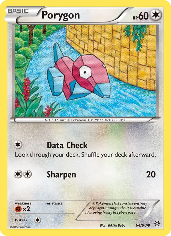 Porygon #64 – Ancient Origins card