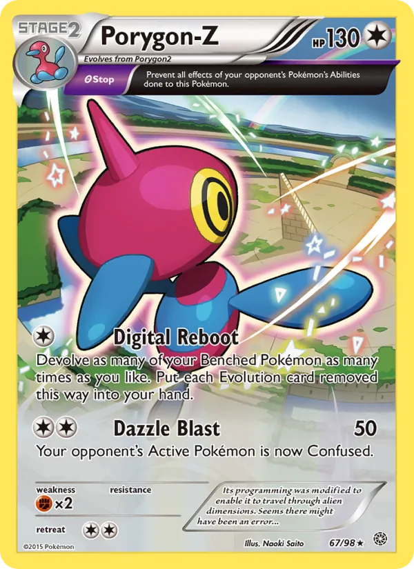 Porygon-Z #67 – Ancient Origins card