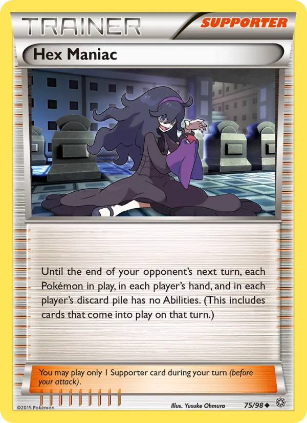 Hex Maniac #75 – Ancient Origins card