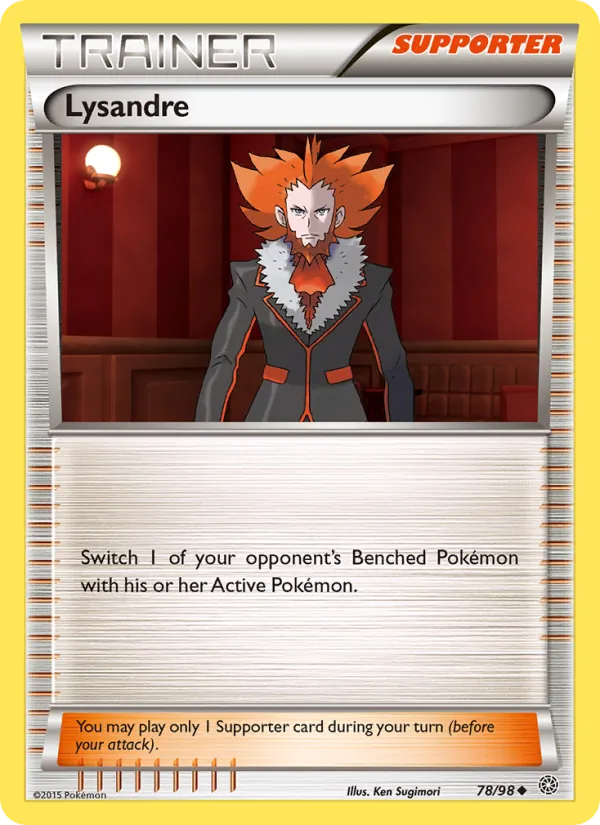 Lysandre #78 – Ancient Origins card