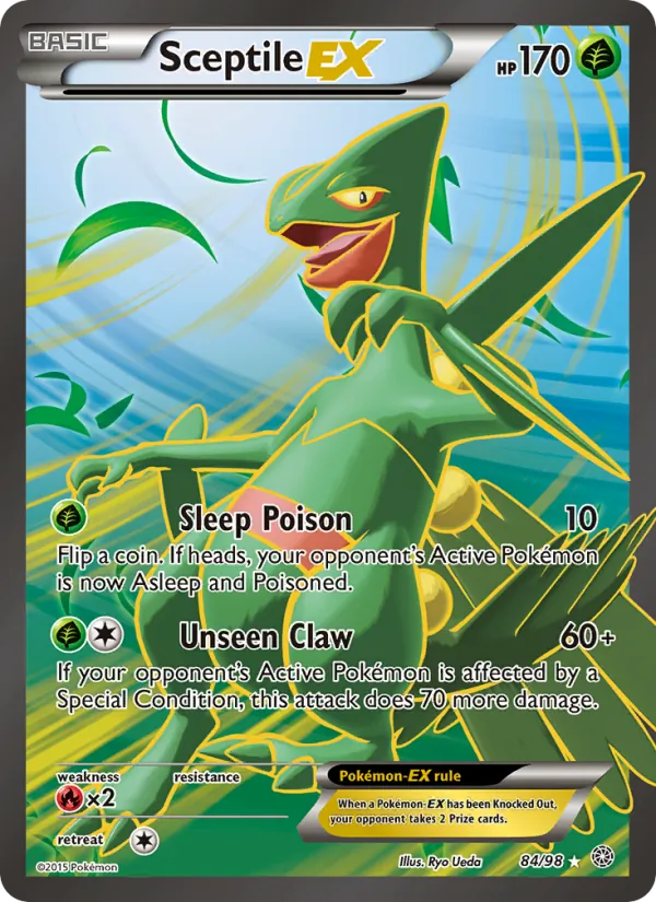 Sceptile EX #84 – Ancient Origins card