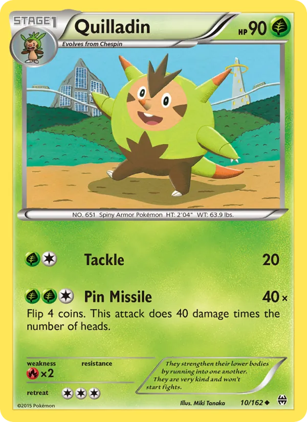 Quilladin #10 – BREAKthrough card