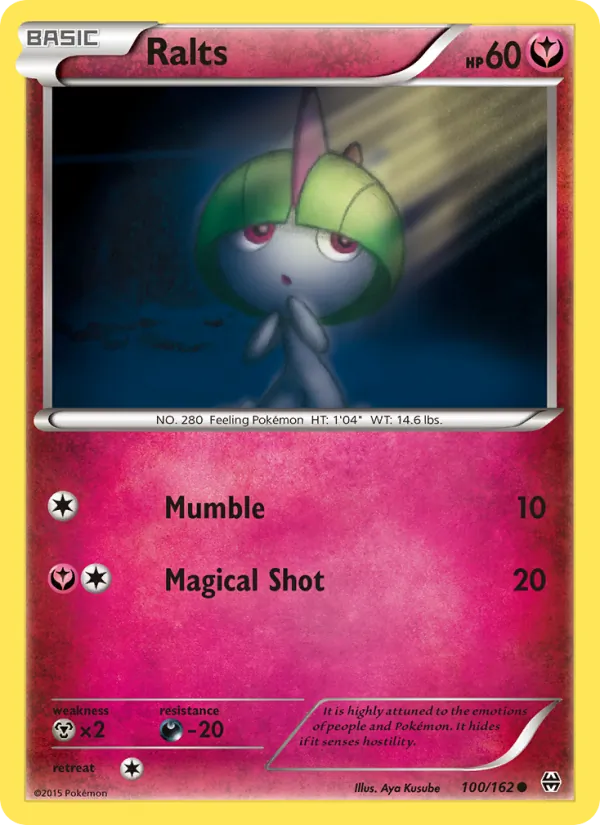 Ralts #100 – BREAKthrough card