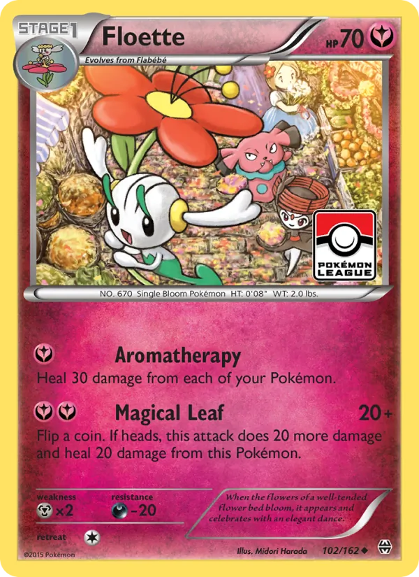 Floette #102 – BREAKthrough card