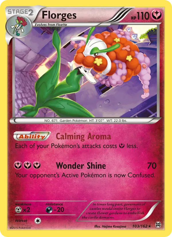 Florges #103 – BREAKthrough card