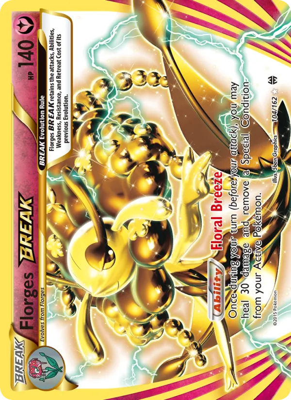 Florges BREAK #104 – BREAKthrough card