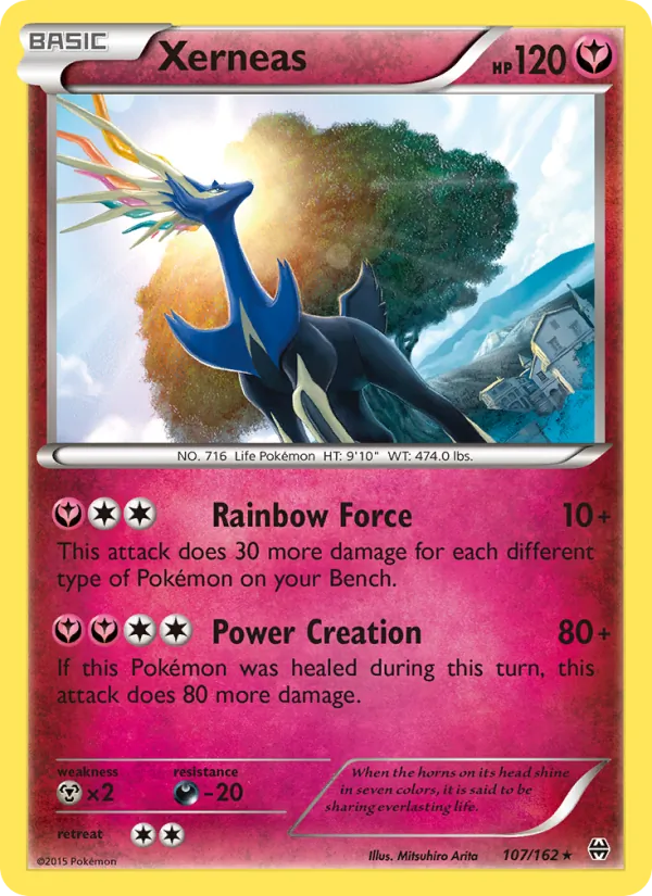 Xerneas #107 – BREAKthrough card