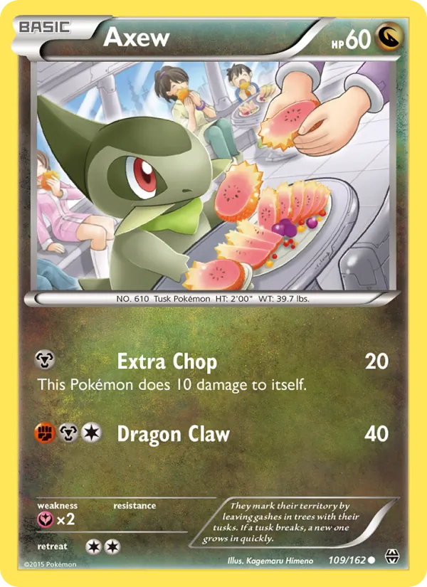 Axew #109 – BREAKthrough card
