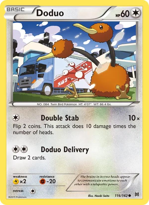 Doduo #116 – BREAKthrough card
