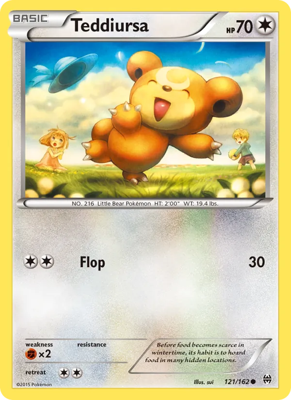 Teddiursa #121 – BREAKthrough card