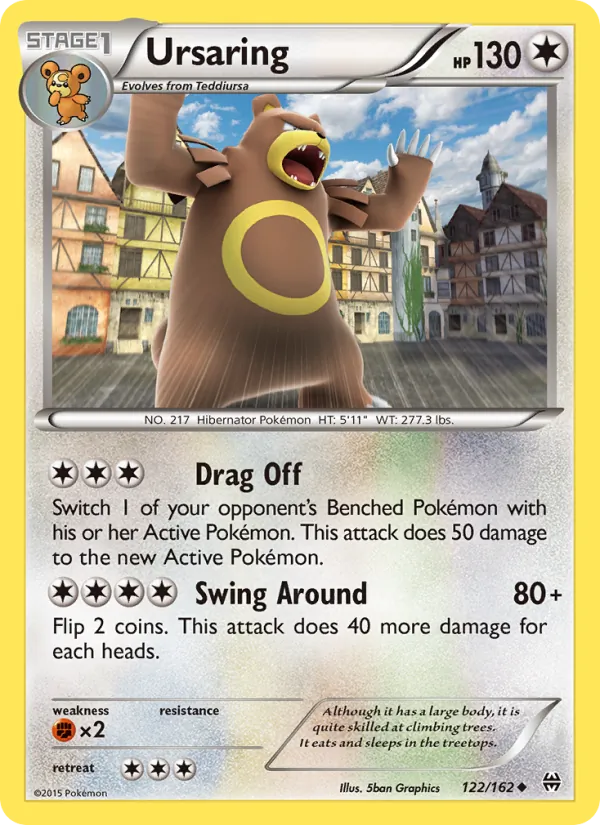 Ursaring #122 – BREAKthrough card