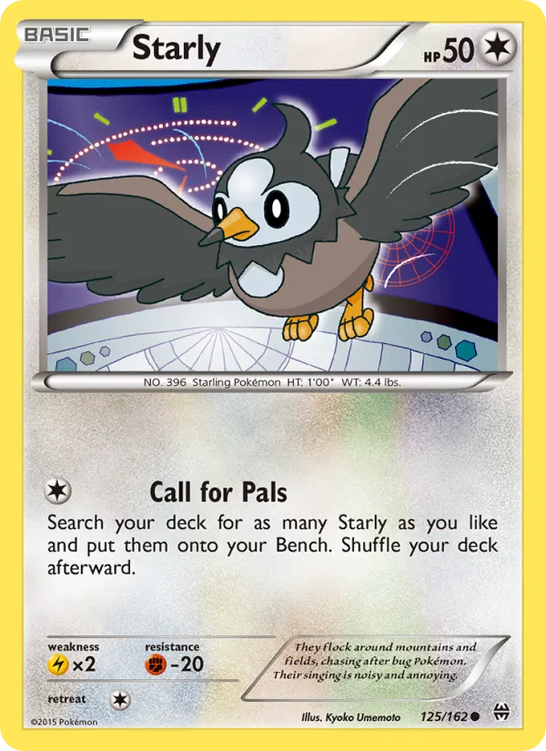 Starly #125 – BREAKthrough card