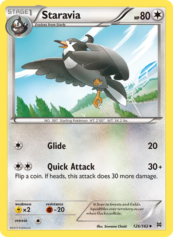 Staravia #126 – BREAKthrough card