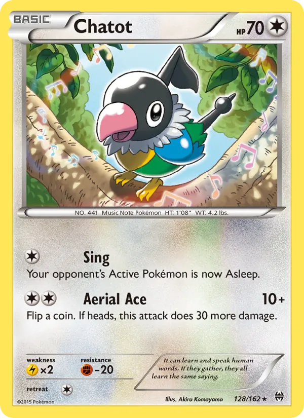 Chatot #128 – BREAKthrough card