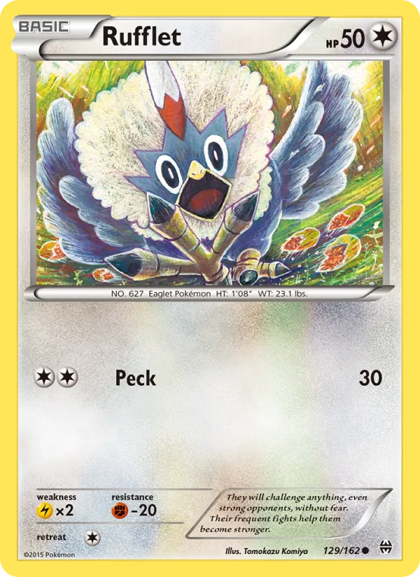 Rufflet #129 – BREAKthrough card