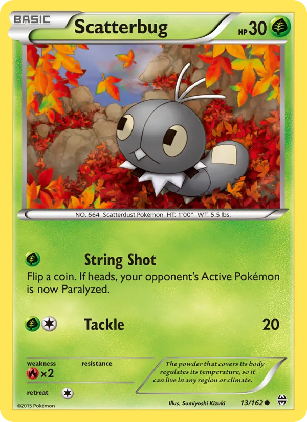 Scatterbug #13 – BREAKthrough card
