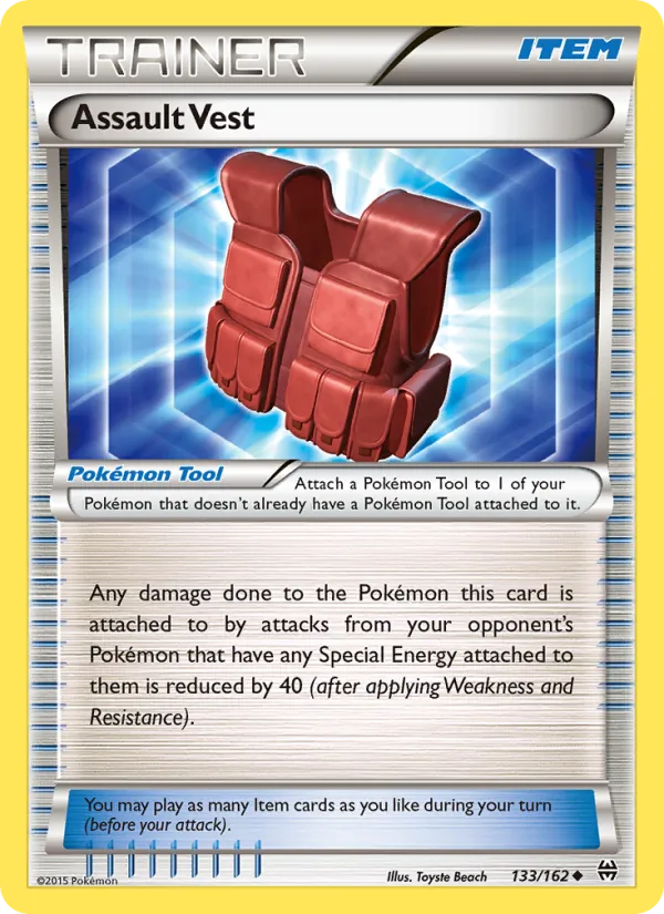 Assault Vest #133 – BREAKthrough card