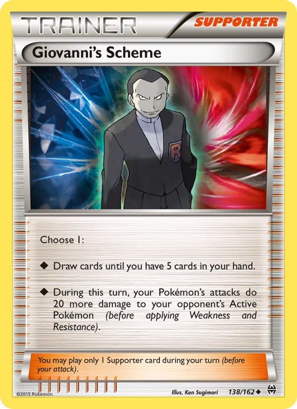 Giovanni's Scheme #138 – BREAKthrough card