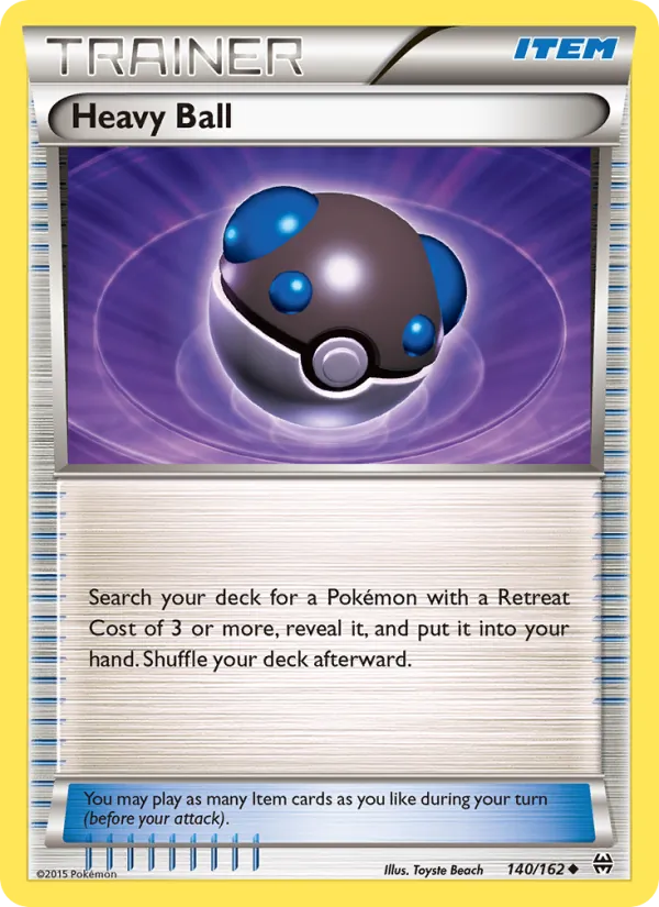 Heavy Ball #140 – BREAKthrough card
