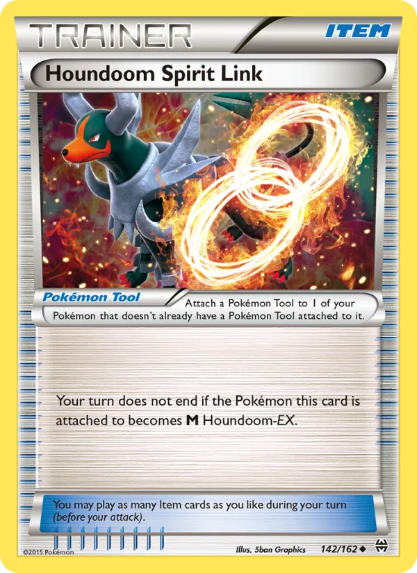 Houndoom Spirit Link #142 – BREAKthrough card