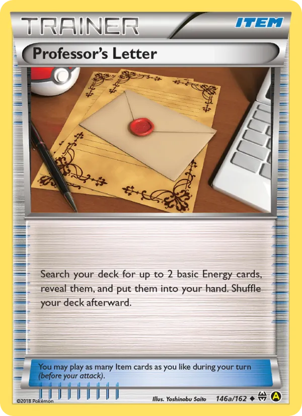 Professor's Letter #146 – BREAKthrough card
