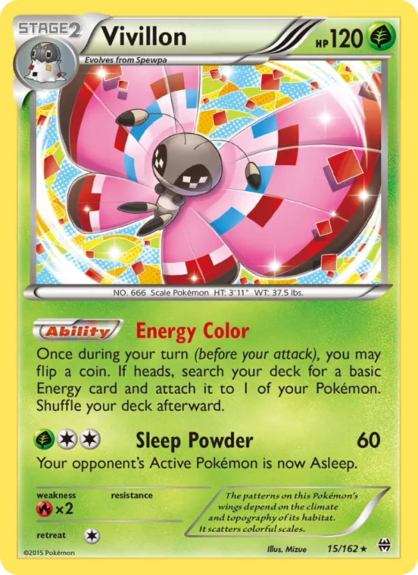 Vivillon #15 – BREAKthrough card