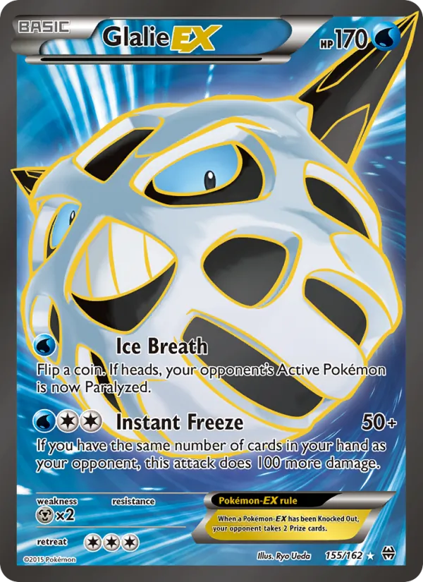 Glalie EX #155 – BREAKthrough card
