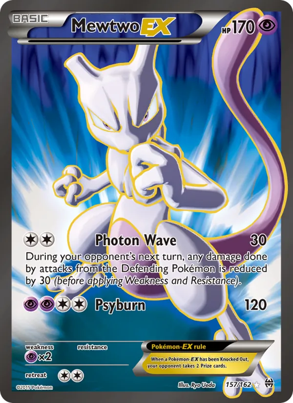 Mewtwo EX #157 – BREAKthrough card
