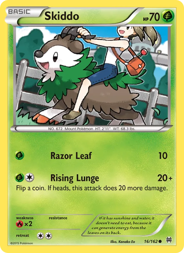 Skiddo #16 – BREAKthrough card