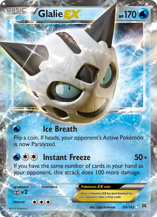 Glalie EX #34 – BREAKthrough card