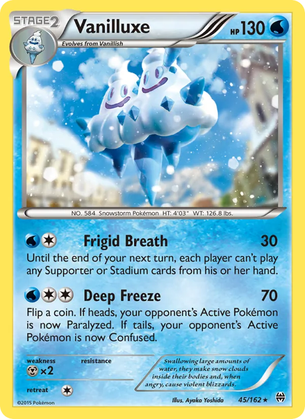 Vanilluxe #45 – BREAKthrough card