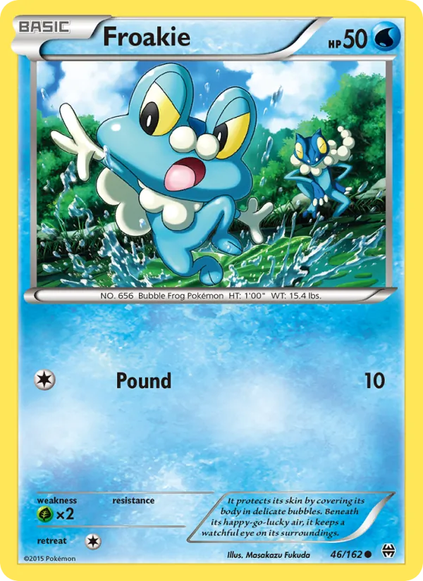 Froakie #46 – BREAKthrough card