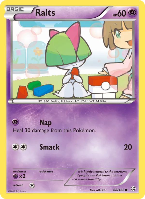 Ralts #68 – BREAKthrough card