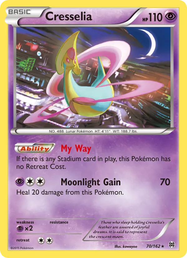 Cresselia #70 – BREAKthrough card