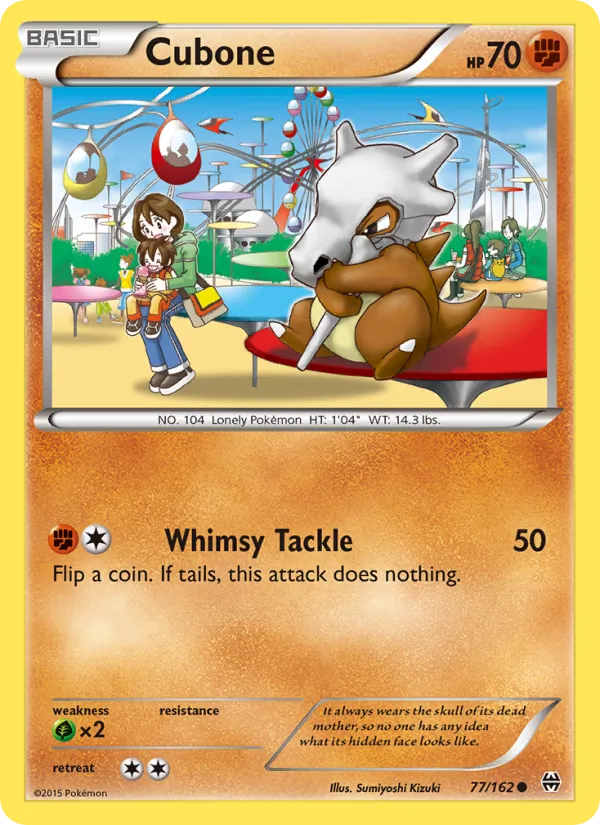 Cubone #77 – BREAKthrough card