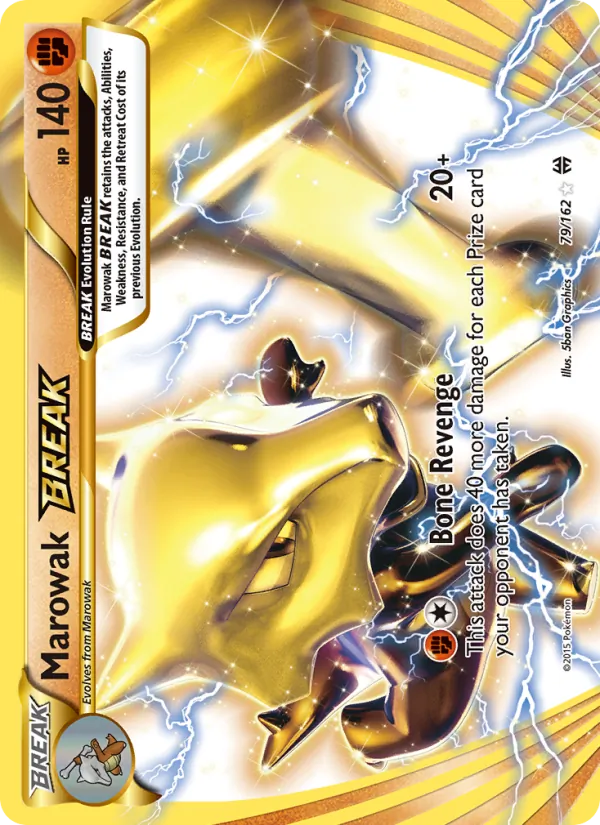 Marowak BREAK #79 – BREAKthrough card