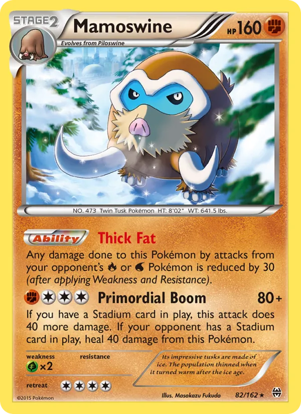 Mamoswine #82 – BREAKthrough card