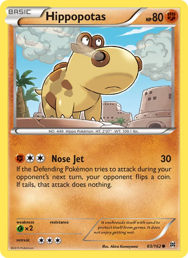 Hippopotas #83 – BREAKthrough card