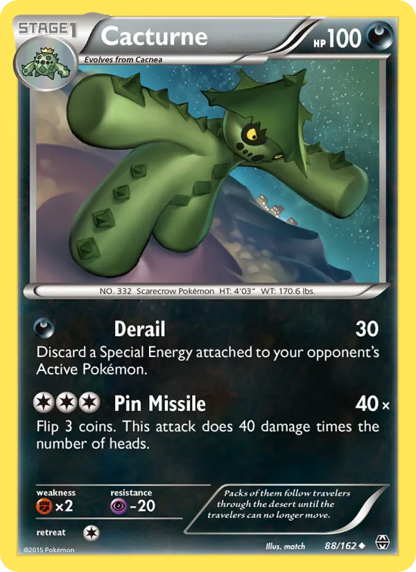 Cacturne #88 – BREAKthrough card