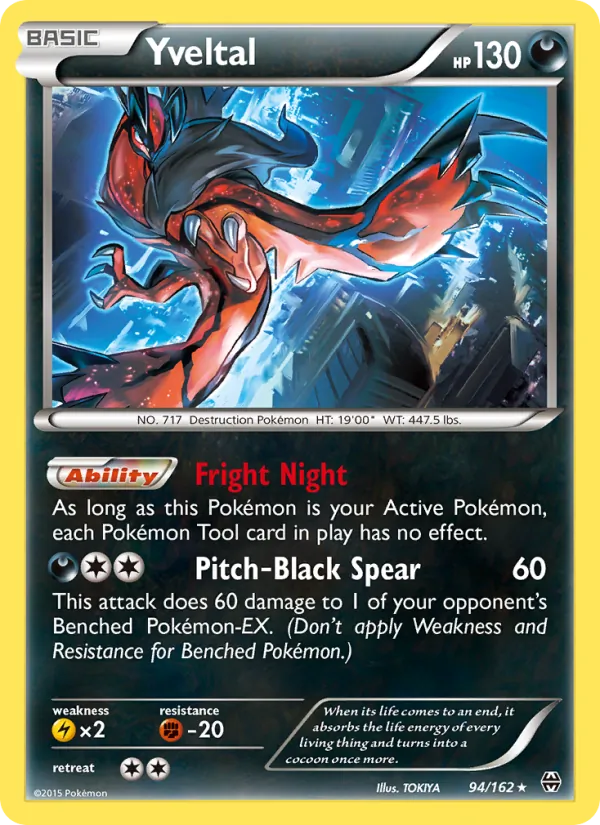 Yveltal #94 – BREAKthrough card