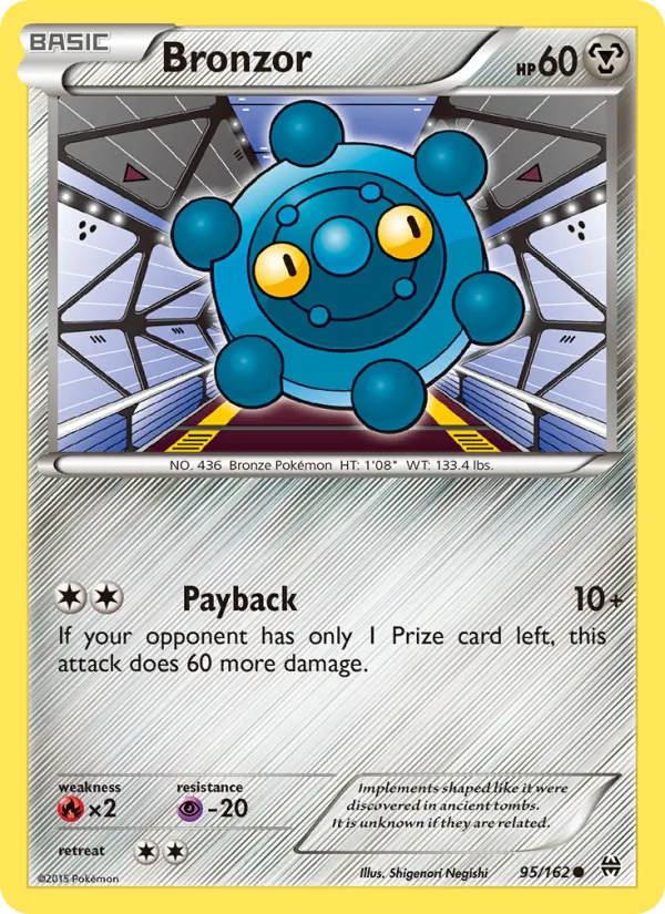 Bronzor #95 – BREAKthrough card