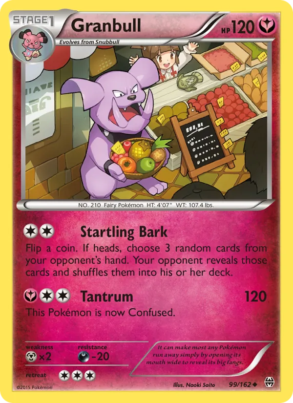 Granbull #99 – BREAKthrough card