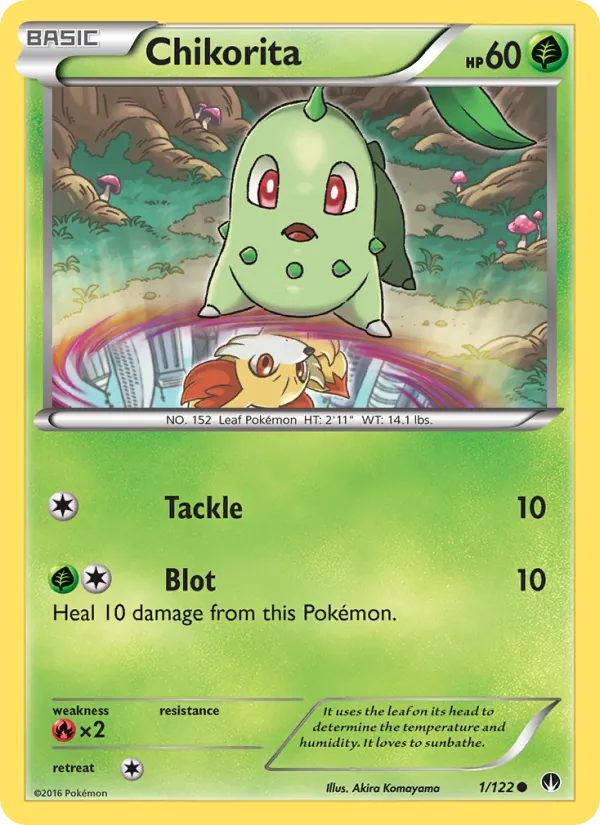 Chikorita #1 – BREAKpoint card