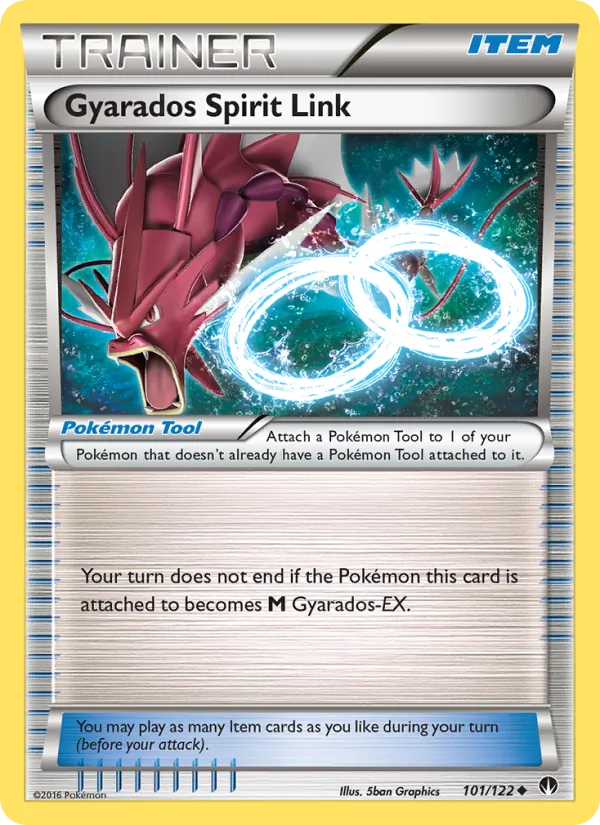Gyarados Spirit Link #101 – BREAKpoint card