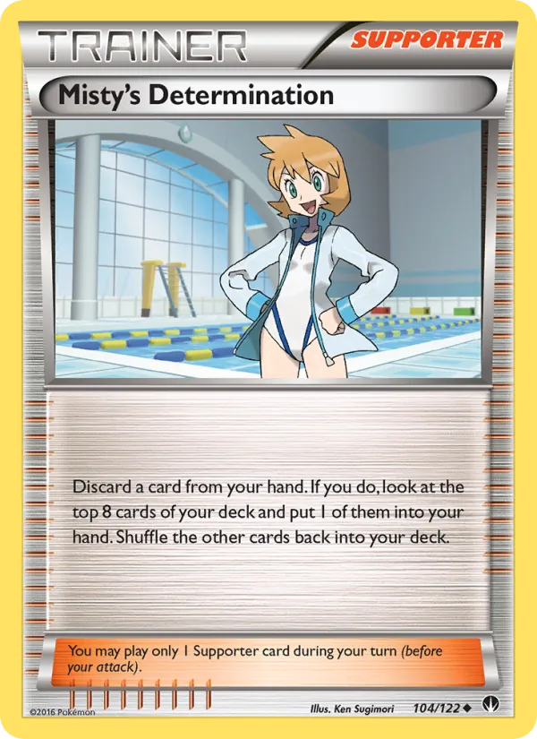 Misty's Determination #104 – BREAKpoint card