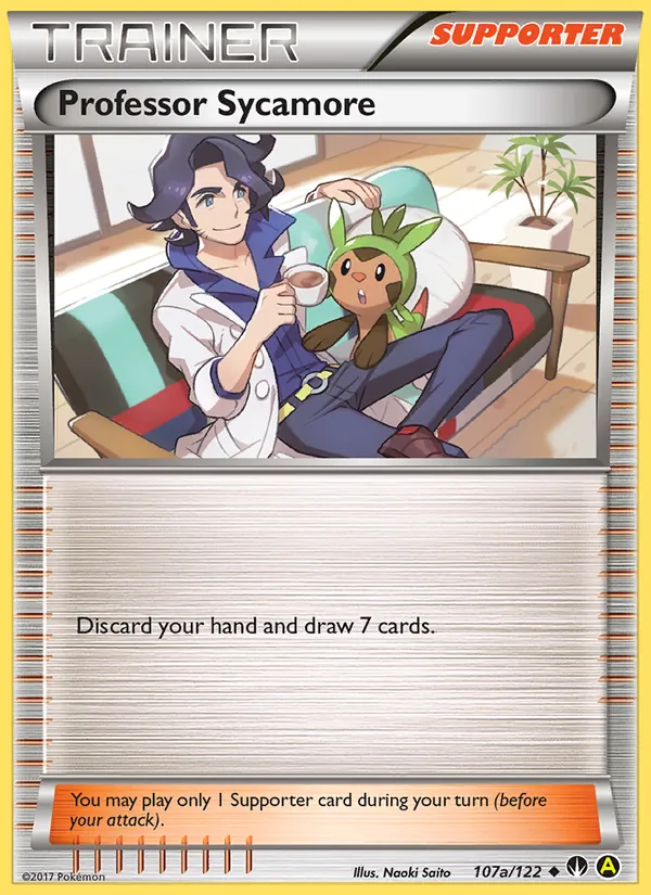 Professor Sycamore #107a – BREAKpoint card