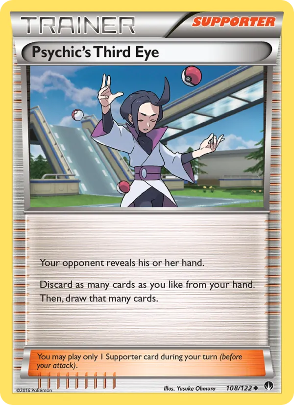 Psychic's Third Eye #108 – BREAKpoint card