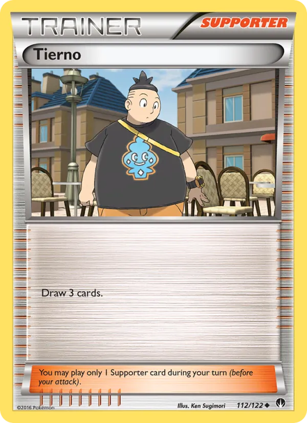 Tierno #112 – BREAKpoint card
